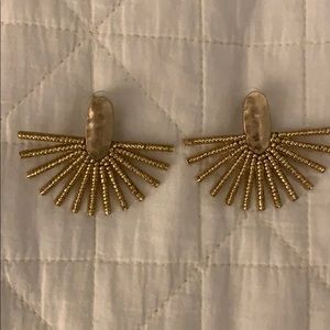 Never worn Fab’rik starburst earrings